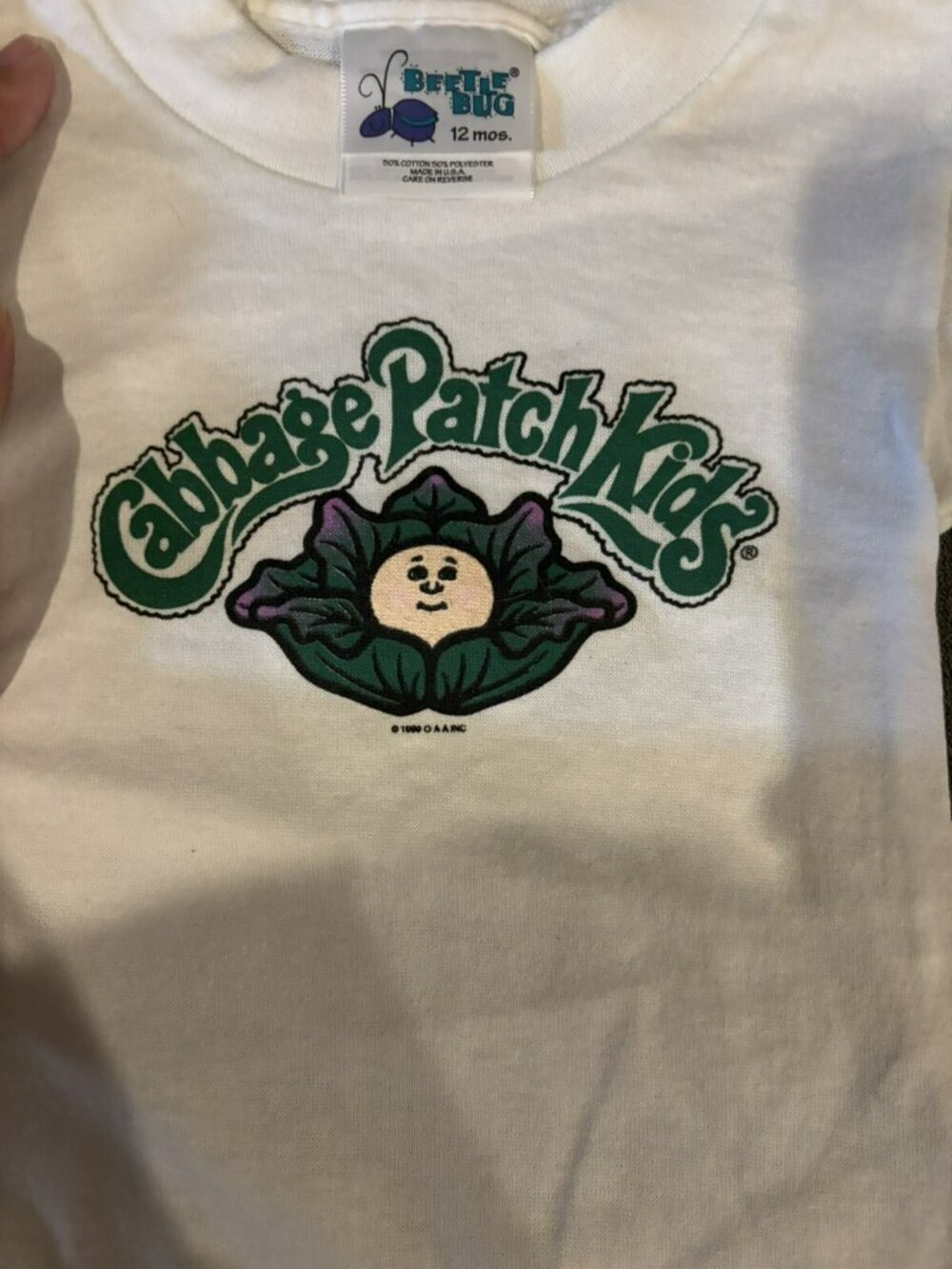 (4) Vintage Cabbage Patch Kids T-Shirts HUG A KOOSA 20 Years Baby Size 12 Months - Picture 6 of 10